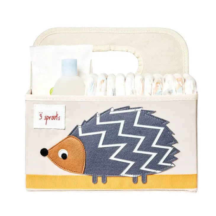 Diaper Caddy- Hedgehog