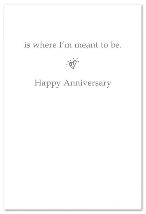 Anniversary Card- Beside You... 2 Puppies