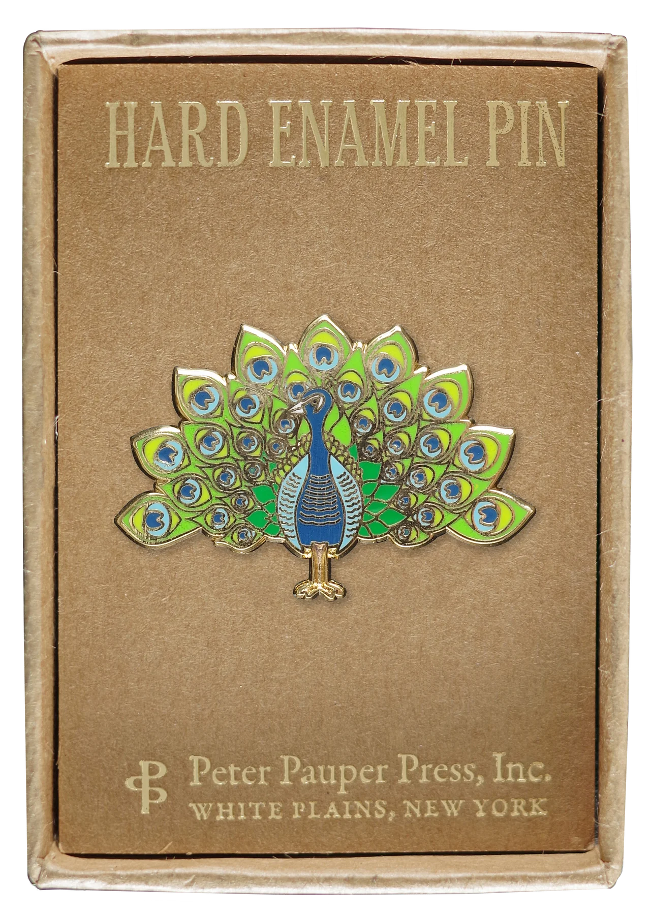 Enamel Pin- Peacock
