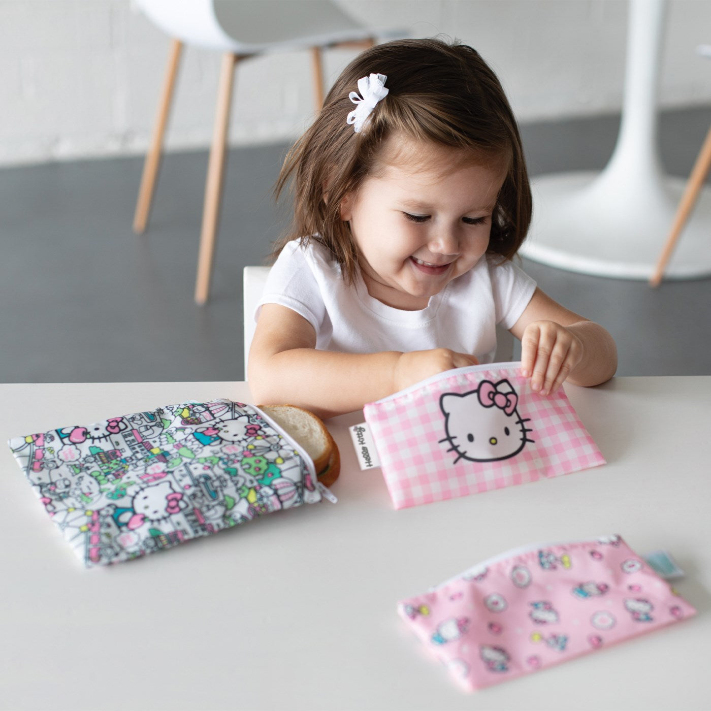Snack Bag Small- Hello Kitty 3 Pack