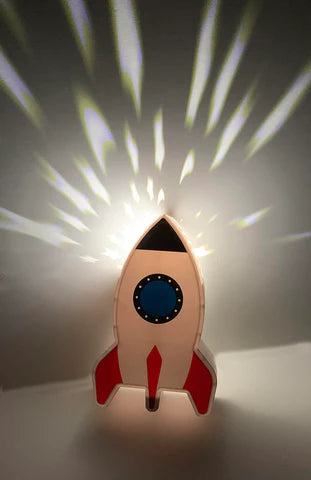 Projection LED Nightlight- Rocket