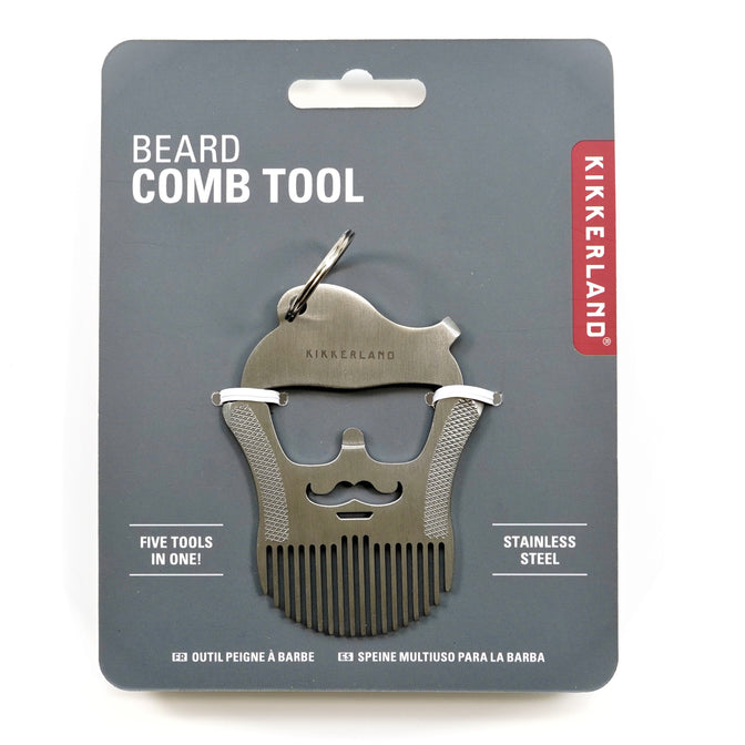 Beard Comb/Multi Tool & Keychain