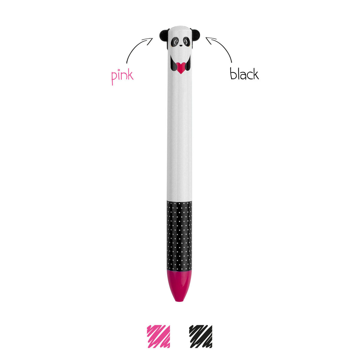 Pen- Click Clack 2 Colour- Assorted