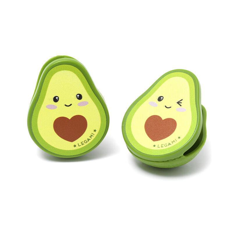 Bag Clips Set/4- Avocado