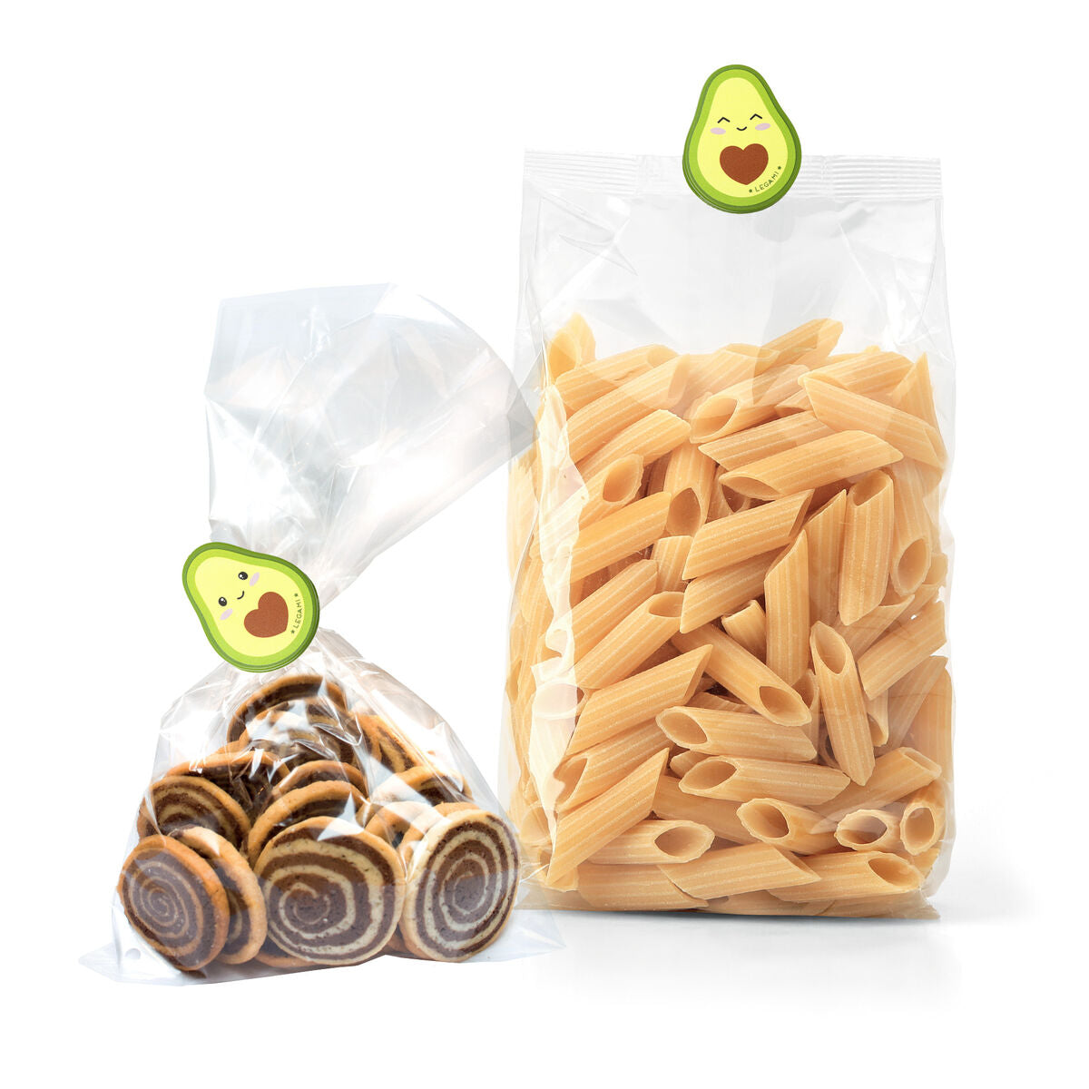 Bag Clips Set/4- Avocado