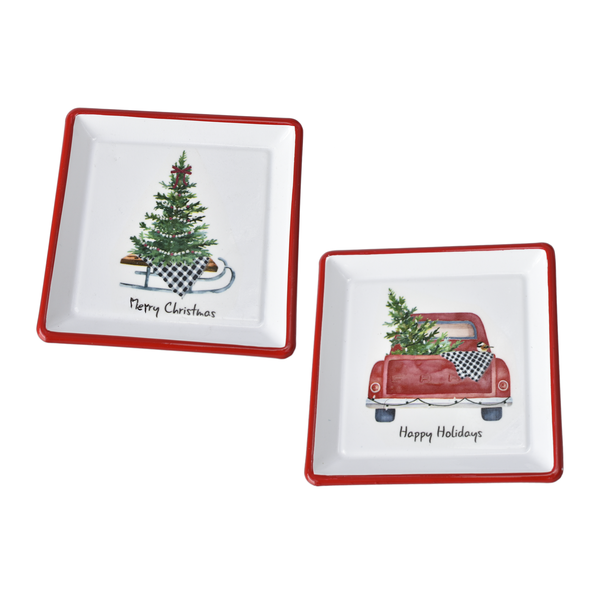 Trinket Dish- Tree & Truck Assorted