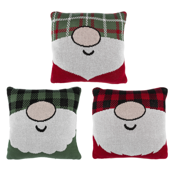Pillow- Gnome Assorted 12x12"