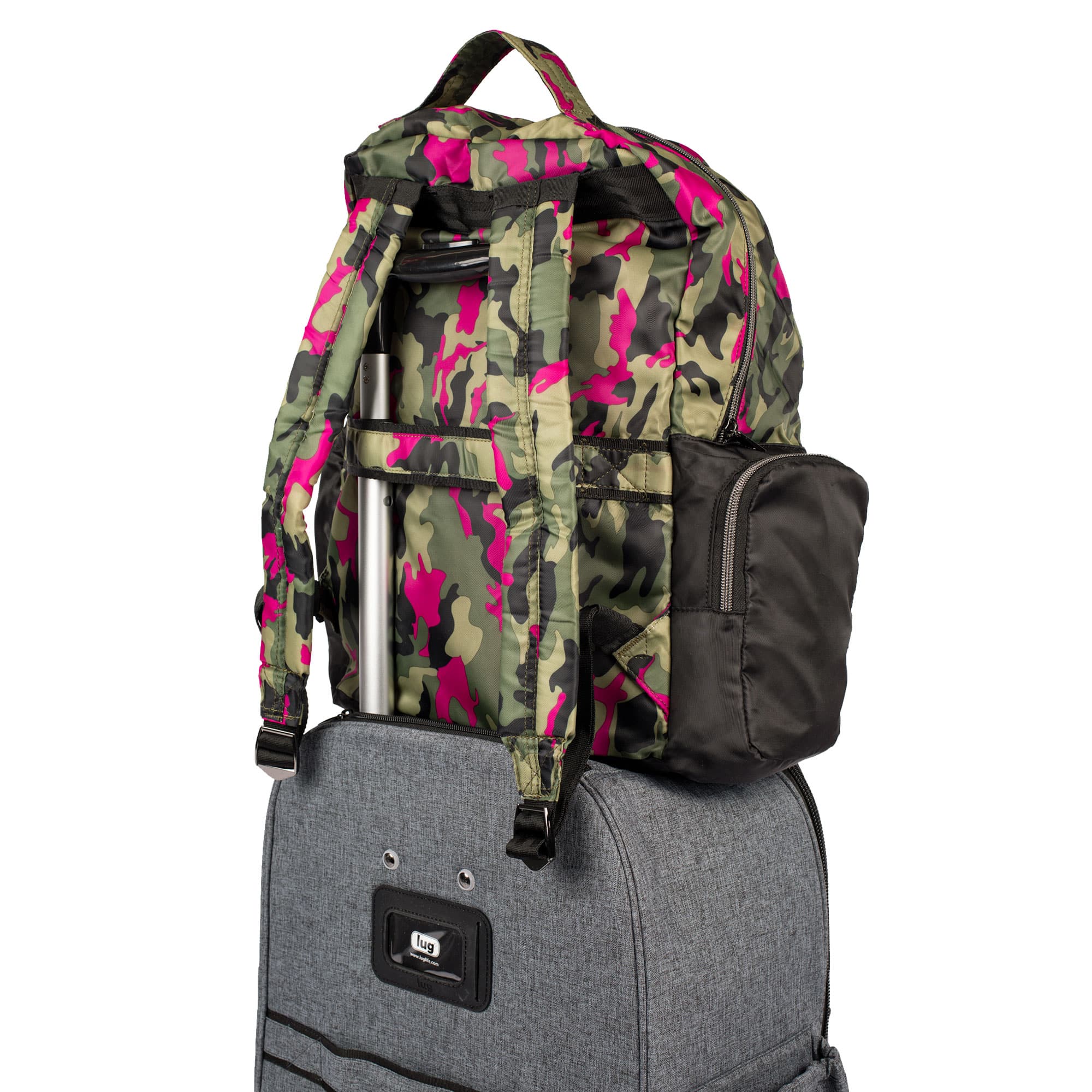 Echo Packable Backpack- Camo Orchid