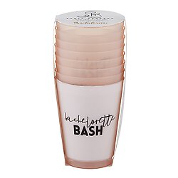 Frosted Cup Set/8- Bachelorette Party 12 Oz