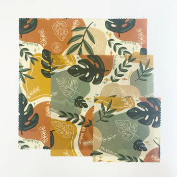 Beeswax Wraps 3 Pc- Assorted