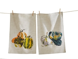Tea Towel- Autumn Pumpkin- Assorted