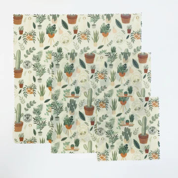 Beeswax Wraps 3 Pc- Assorted