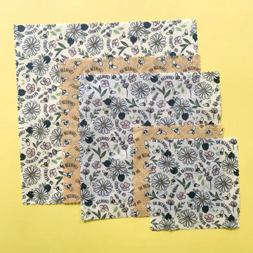 Beeswax Wraps 5 Pc- Assorted