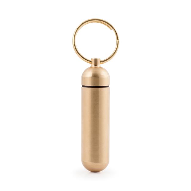 Keychain- Brass Capsule- Assorted