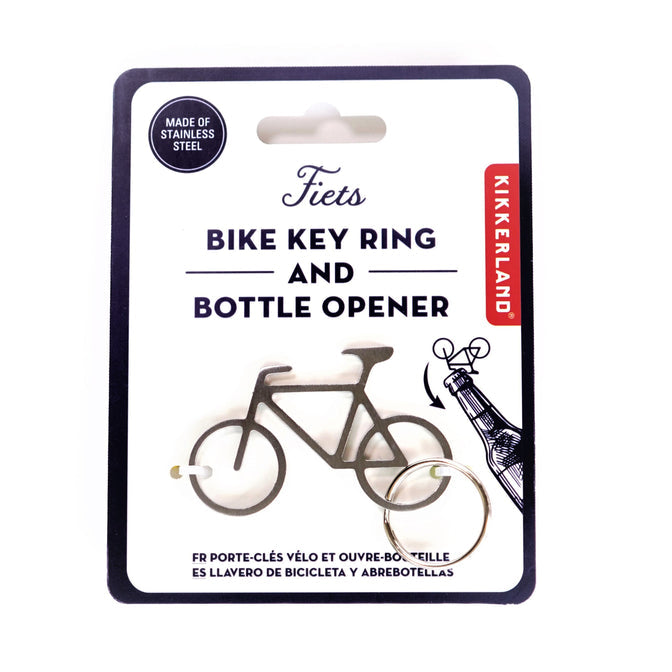 Key Ring- Bicycle w/Bottle Opener