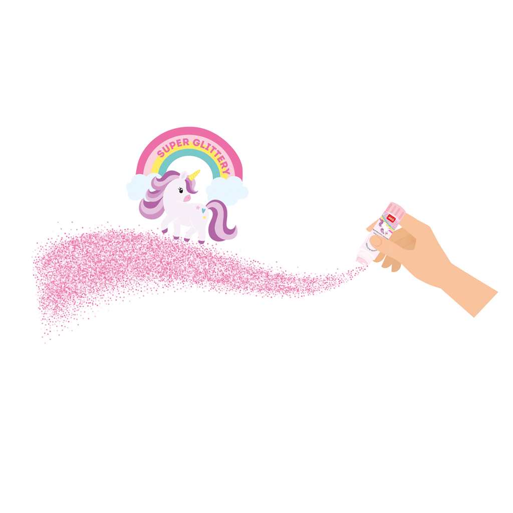 Glue Stick- Unicorn Glitter