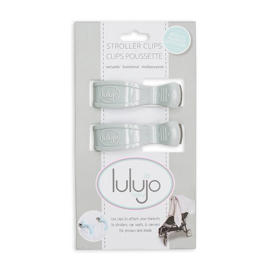 Stroller Clips- Grey Set/2