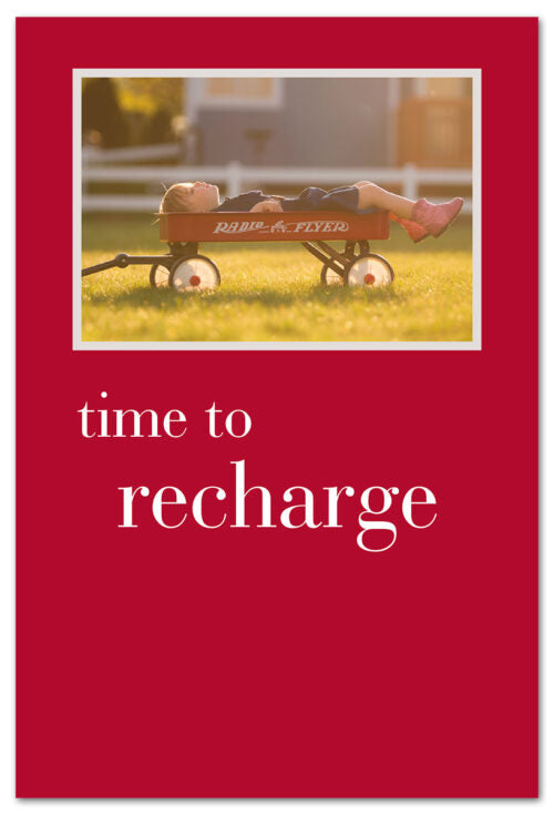 Get Well Card- Recharge