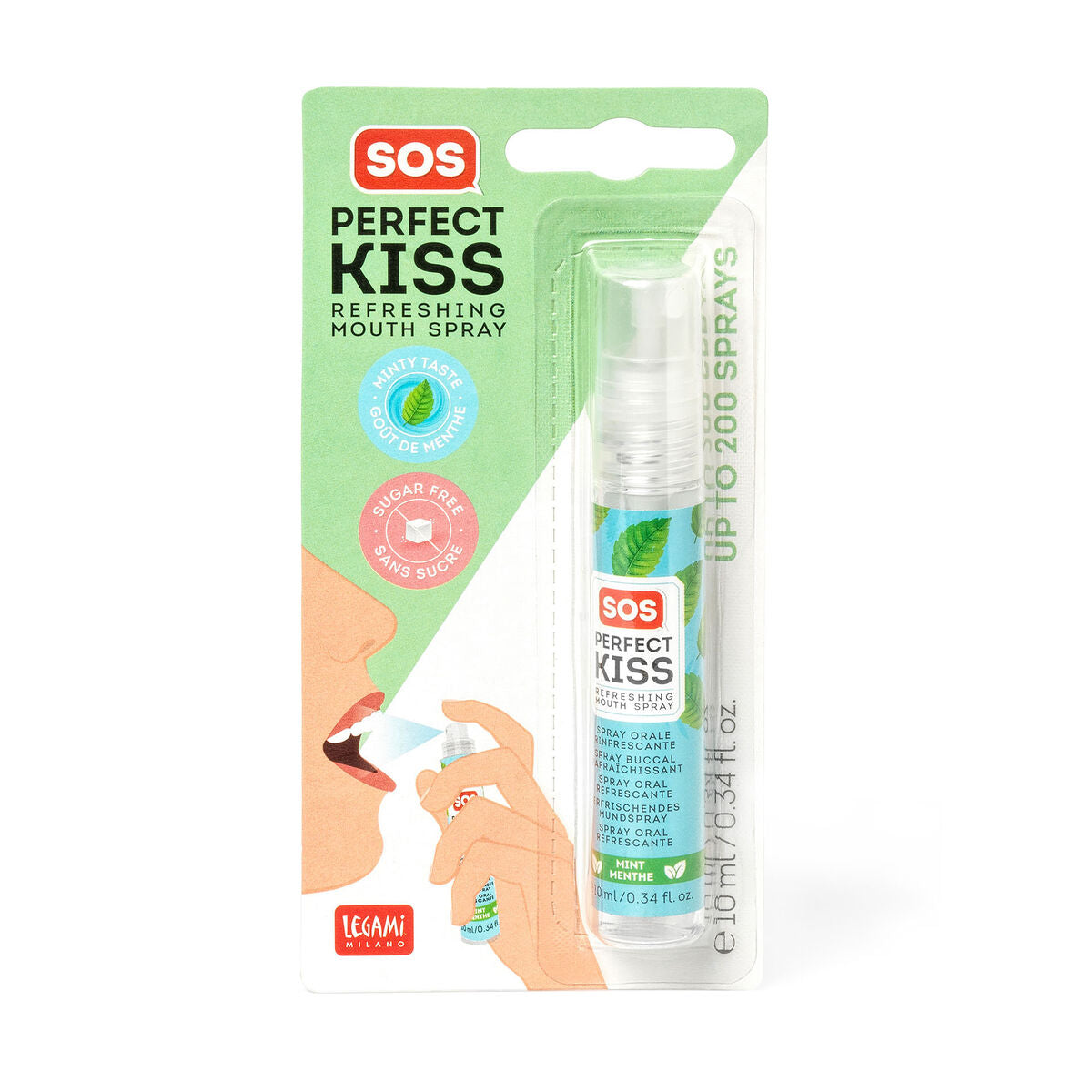 Breath Freshener- Mint SOS Perfect Kiss