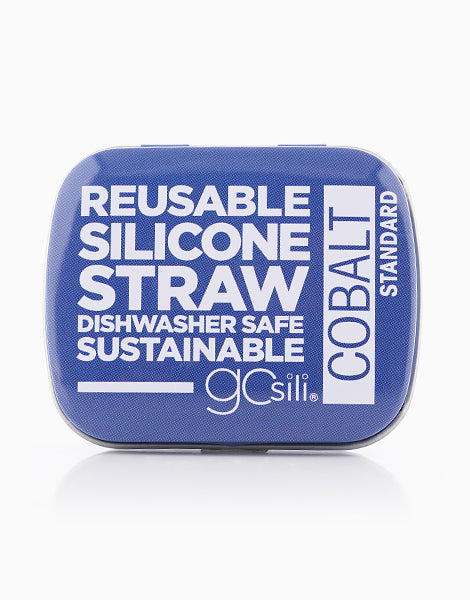 Reusable Straw Single Tin- Assorted Colours