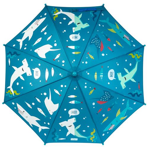 Colour Changing Umbrella- Shark