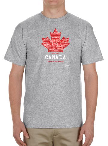 Unisex T-Shirt- Canada Maple Leaf