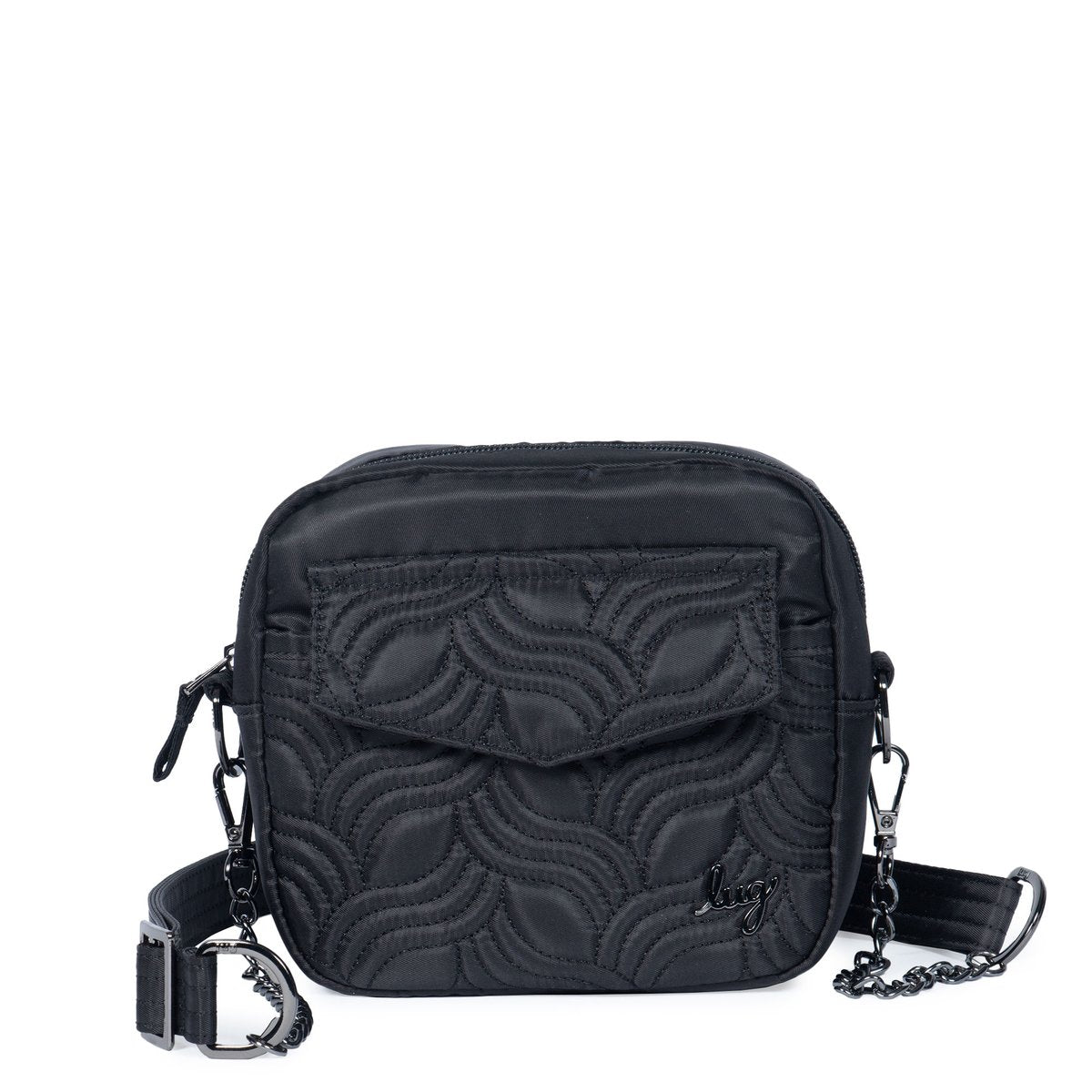 Swing Convertible Crossbody- Midnight Black