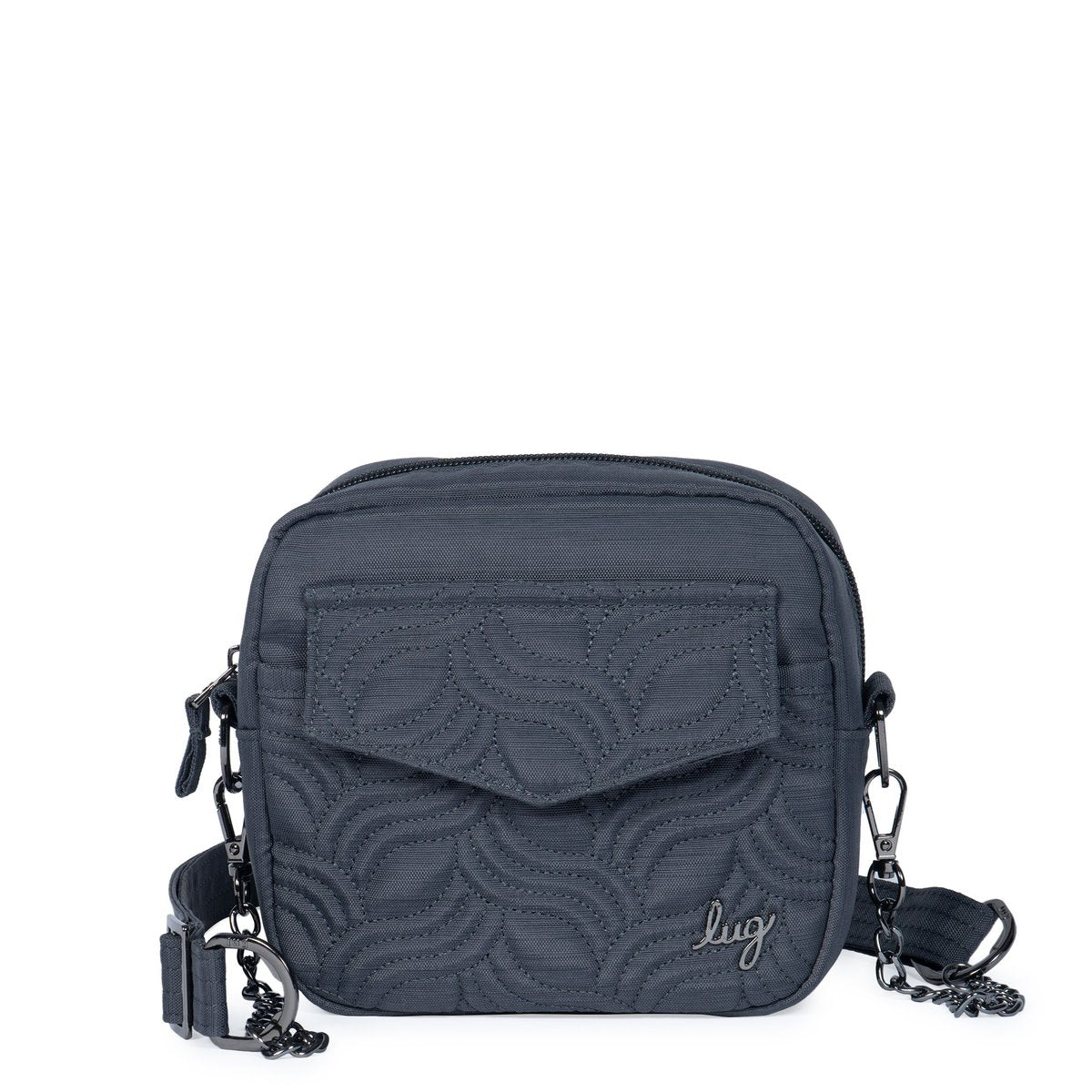 Swing Convertible Crossbody- Brushed Grey