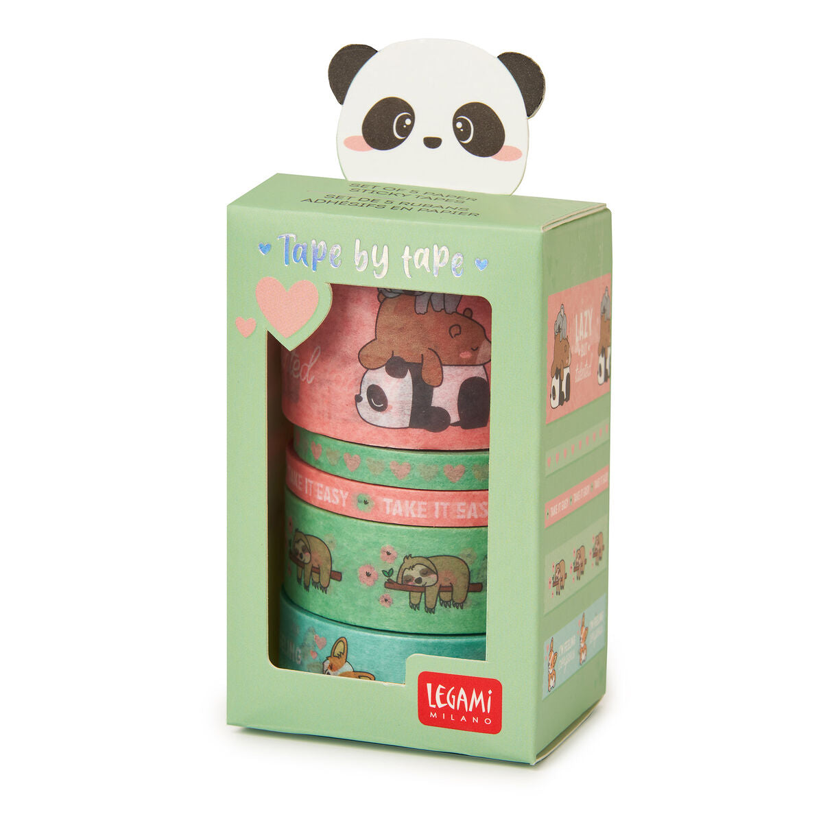 Mini Tape By Tape Set/3- Koala/Sloth/Panda