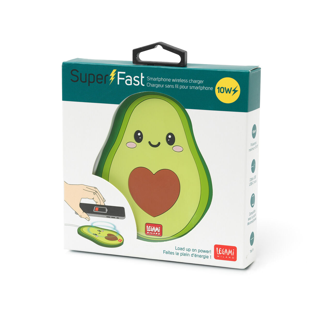 Wireless Smartphone Charger- Avocado
