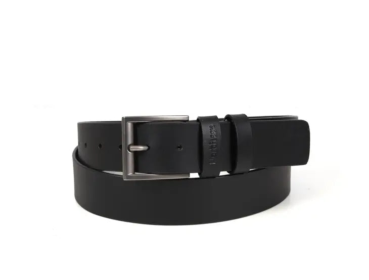 Men's Genuine Leather Belt- Raven Black