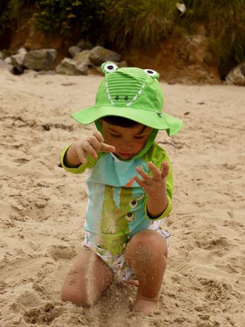 UPF50+ Baby Rash Guard- Alligator Assorted Sizes