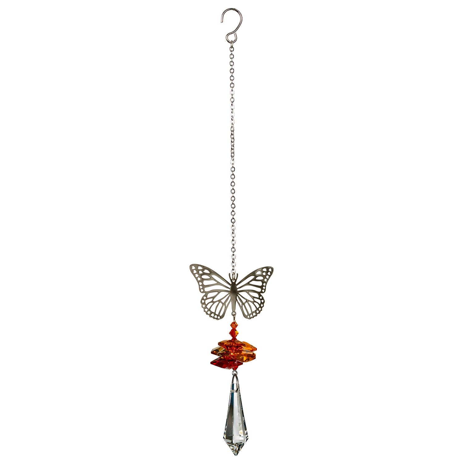 Suncatcher- Crystal w/Suction Cup- Butterfly