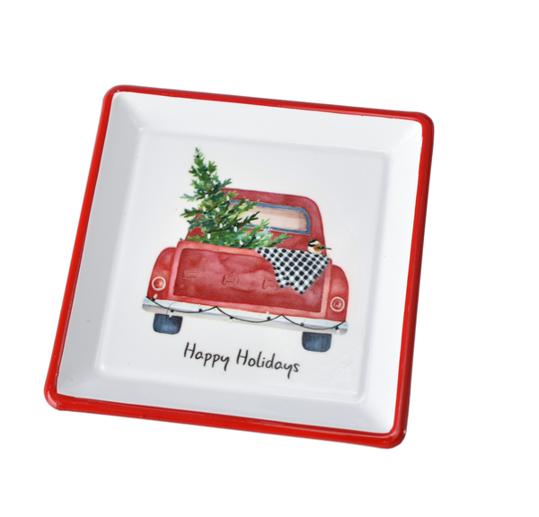 Trinket Dish- Tree & Truck Assorted