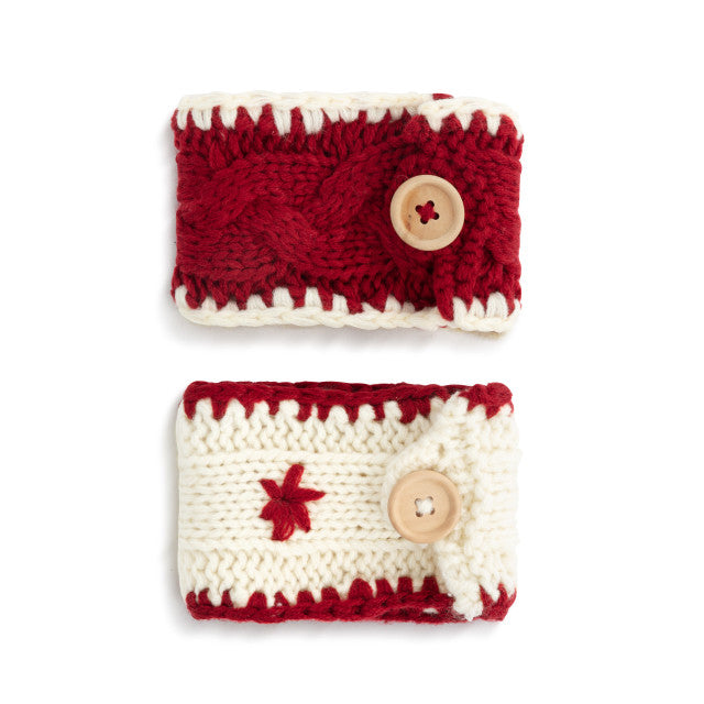 Reusable Knit Cup Cozy & Gift Card Holder