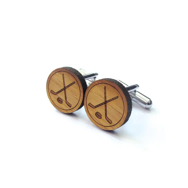 Cufflinks- Hockey