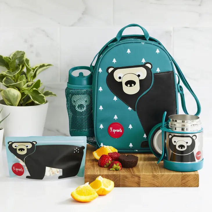 Stainless Steel Food Jar- Bear