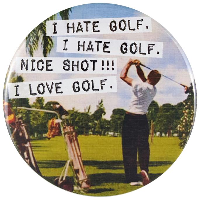 Really Big Magnet- Golf Nice Shot Vintage