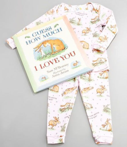 Baby Coverall & Book Set- Guess How Much I Love You