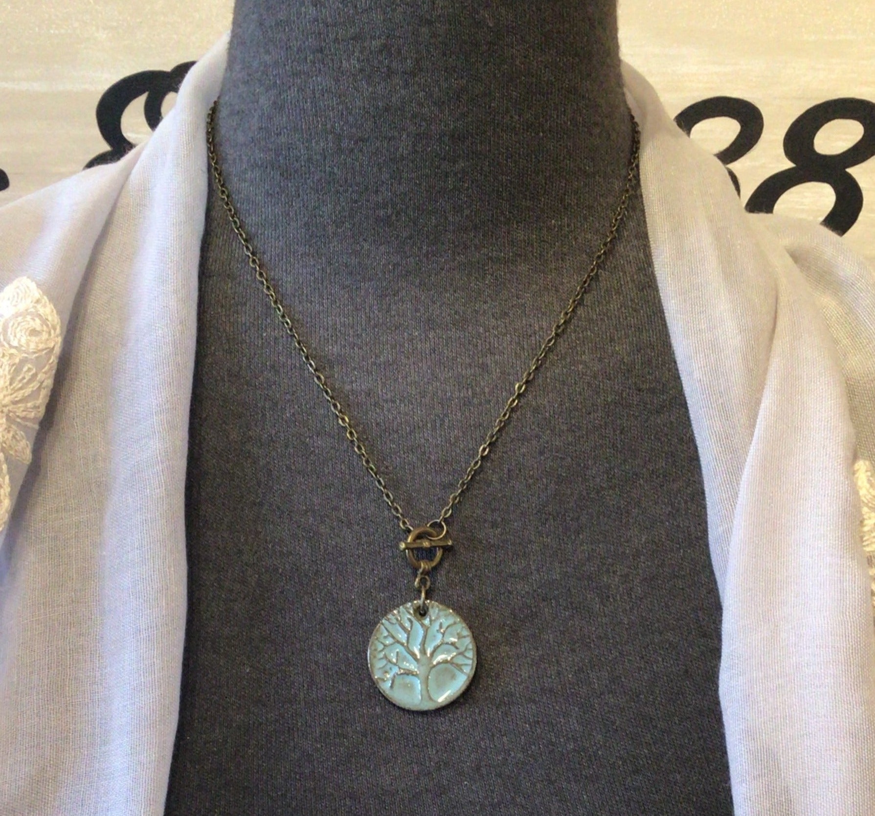 Necklace- Medium Round