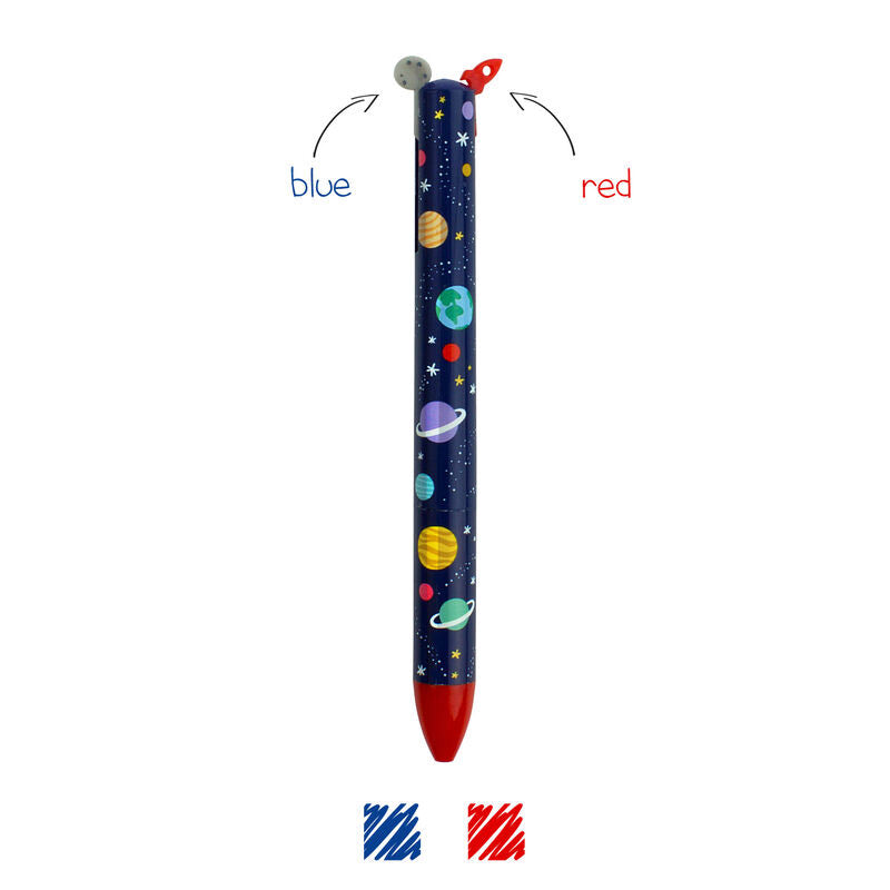 Pen- Click Clack 2 Colour- Assorted