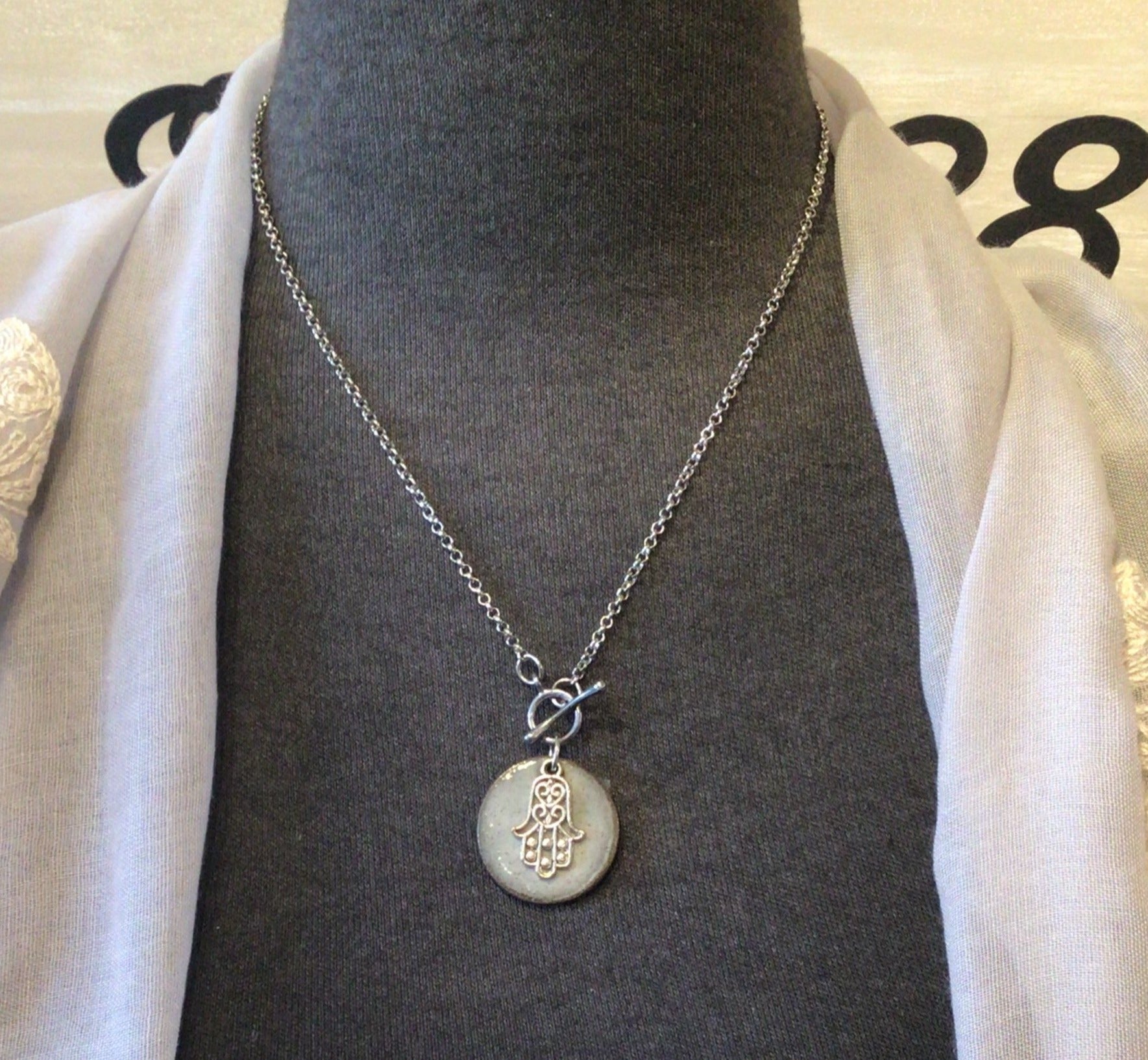 Necklace- Medium Round