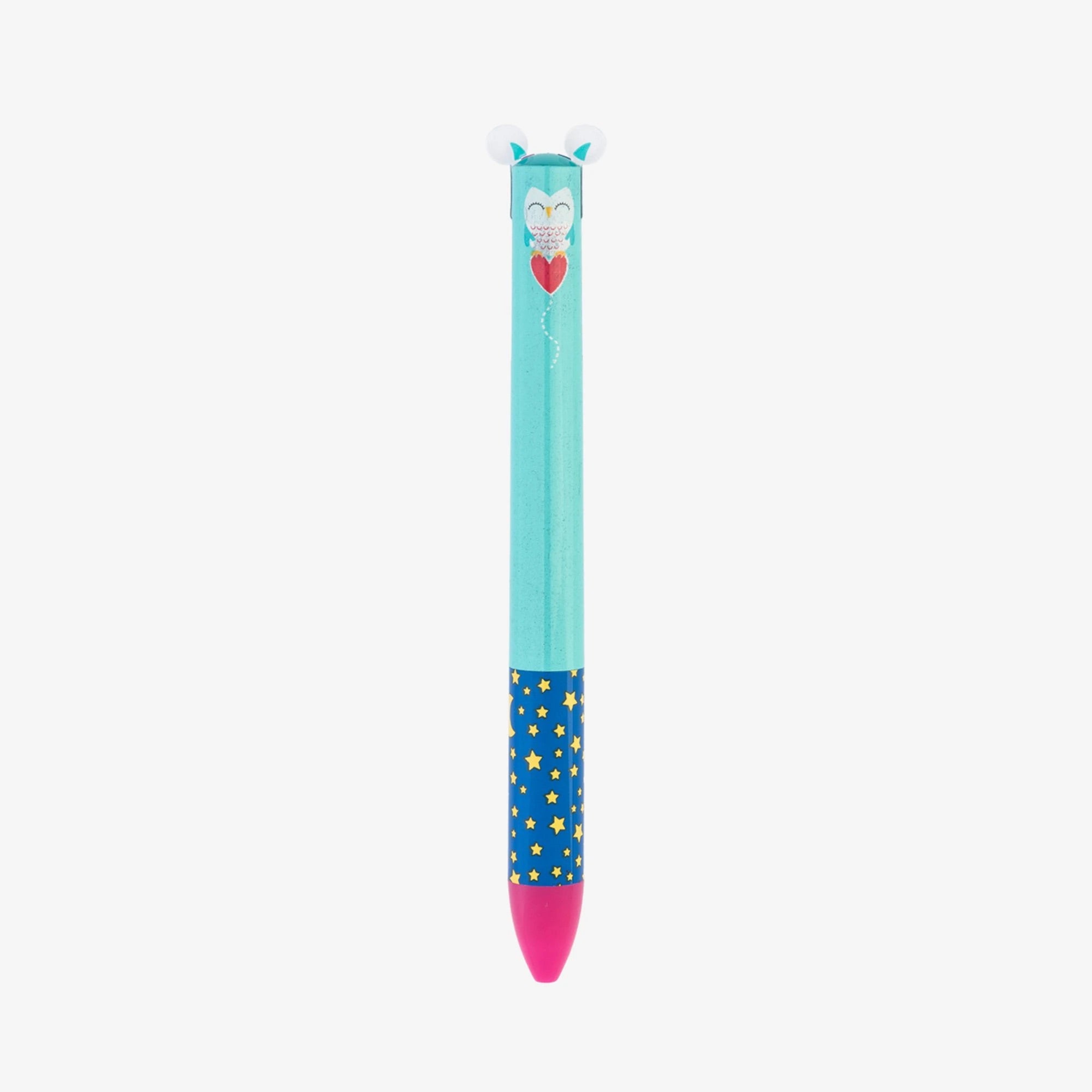 Pen- Click Clack 2 Colour- Assorted