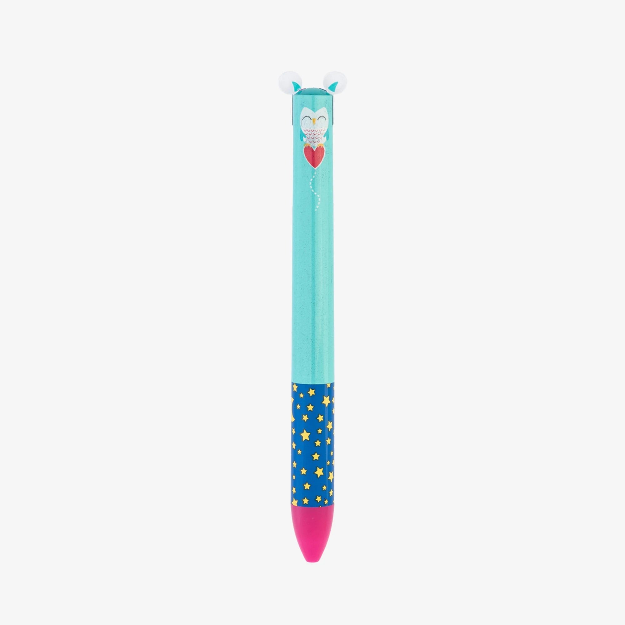 Pen- Click Clack 2 Colour- Assorted