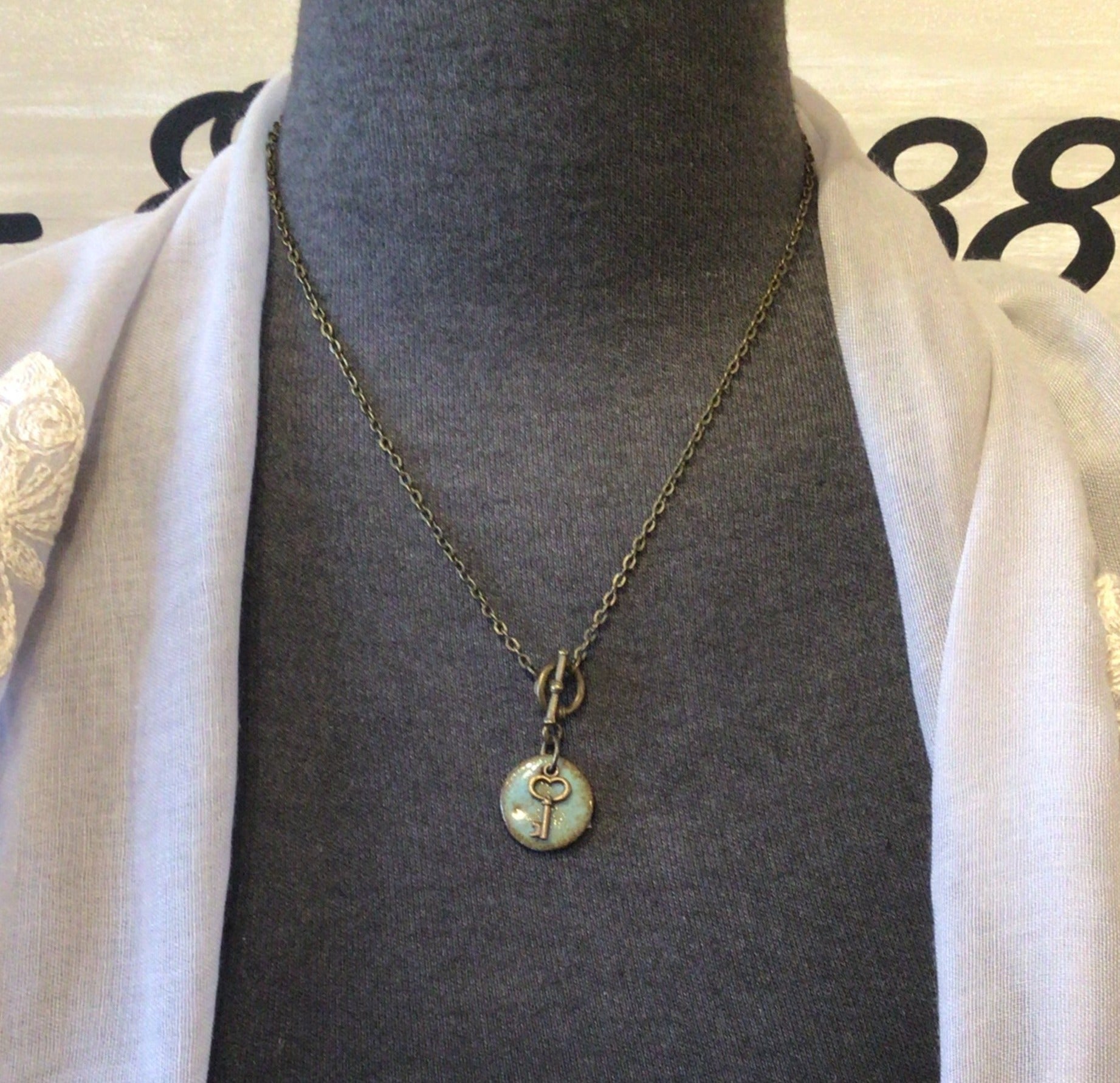 Necklace- Small Round