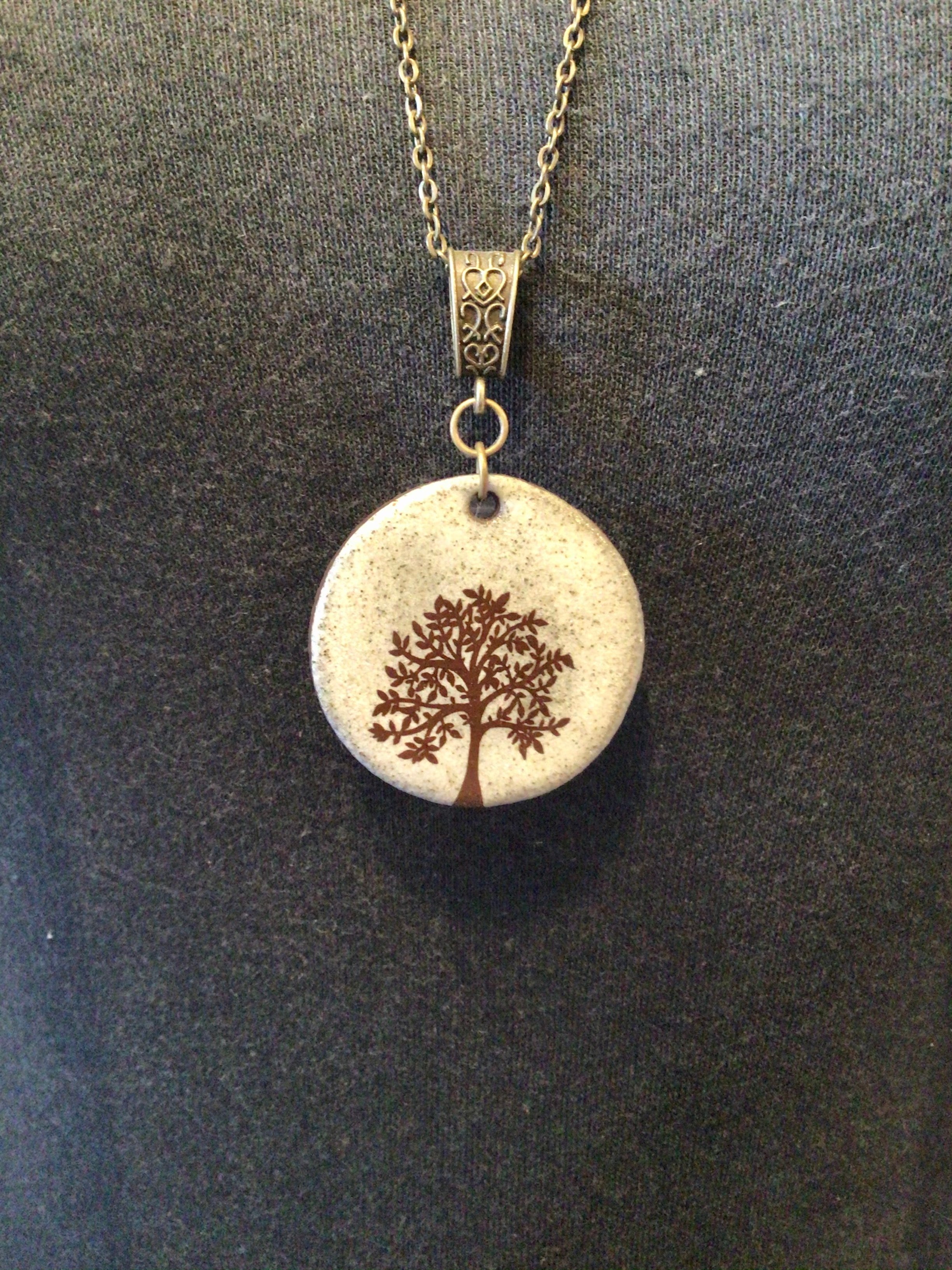 Necklace- Round Tree