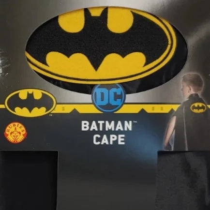 Cape- Batman/Superman Embroidered Logo