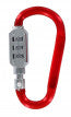 Combination Lock Carabiner- Assorted Colours