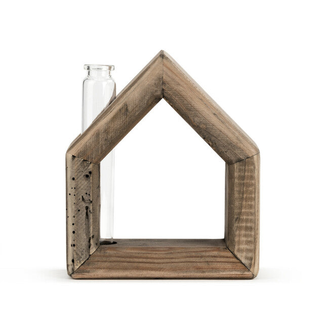 Bud Vase- Wood House