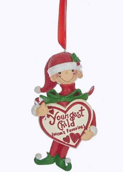 Ornament- Mom's Favourite Child Assorted